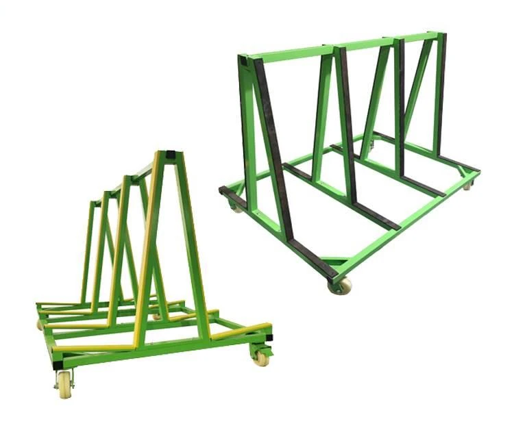 1/2/3 ton A-frame Light duty mobile glass transport trolley truck cart