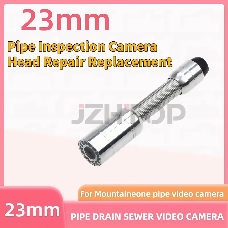 

23mm Pipe Inspection Camera Head Tube Camera Drain Sewer Camera 12pcs leds
