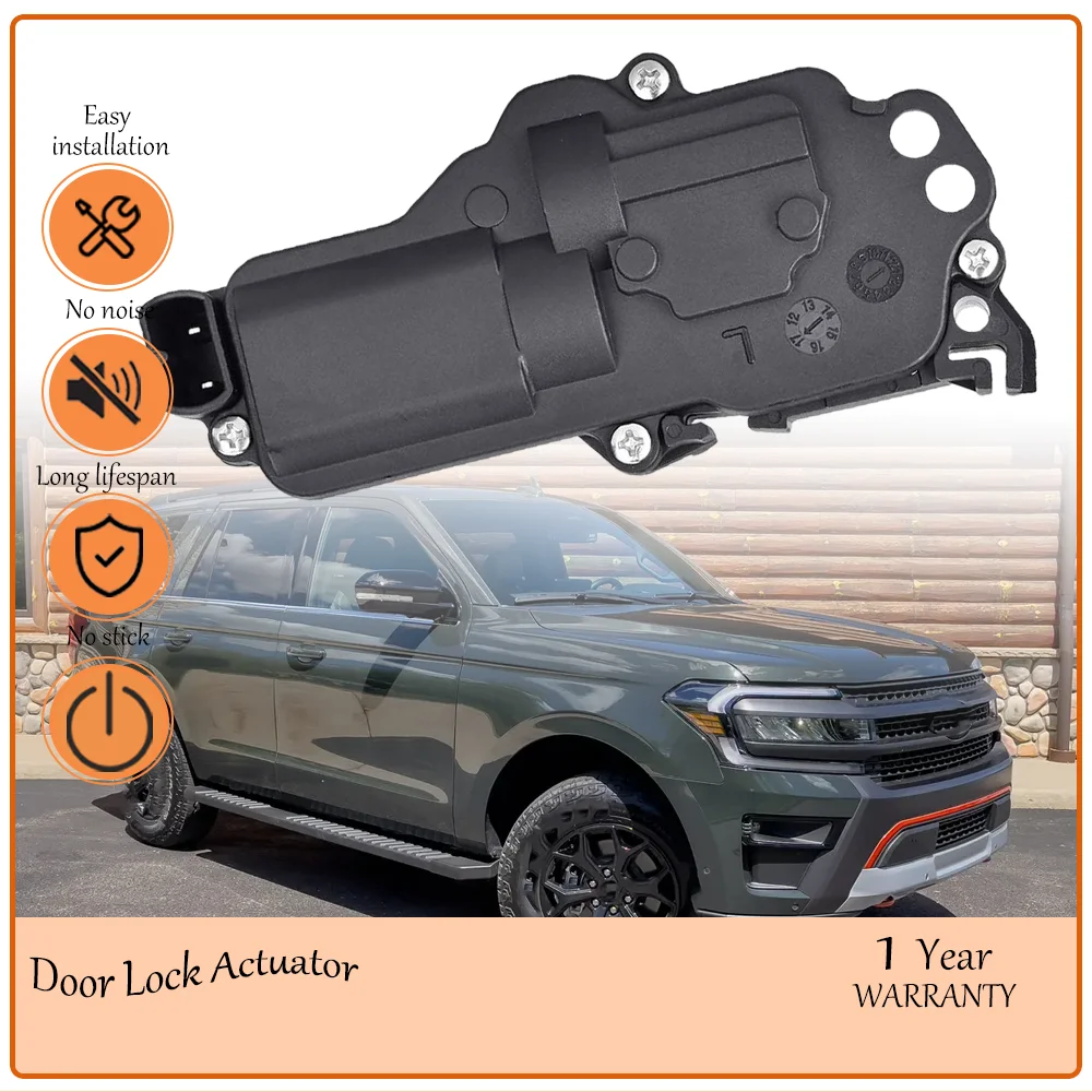 Door Lock Front Left Actuator Compatible With Ford Lincoln Mazda Mercury F-150 F-250 Expedition 039C-FL oem F81Z25218A43A