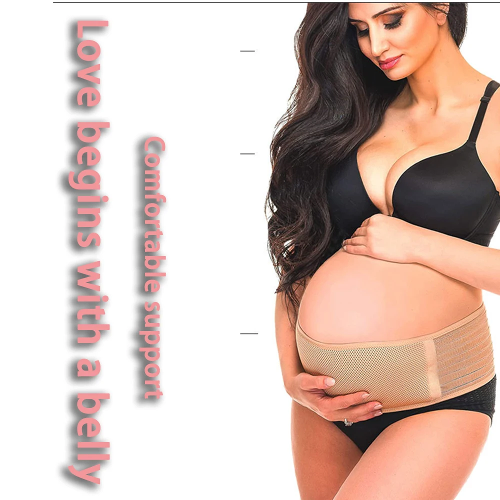 

Adjustable Pregnancy Belly Support Band,Pregnancy Belly Support Band | Maternity Belt | For All Stages of Pregnancy & Postpartum