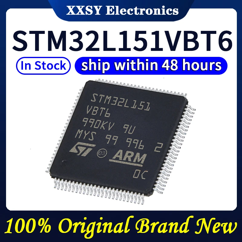 STM32L151RDT6 STM32L151RET6 STM32L151VBT6 STM32L151VCT6 STM32L151VDT6 STM32L151VDT6 STM32L151VDT6 STM32L151ZDT6 عالية الجودة