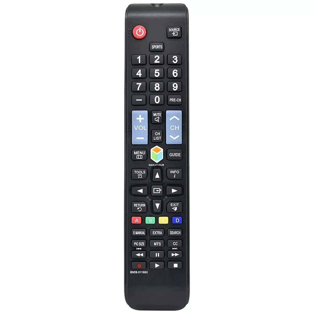 

New Replace BN59-01198X Fit For Samsung LCD LED TV Remote Control UN60JU650DF UN50J5500AF UN40JU6500 UN48J6300AF UN75J630DAF