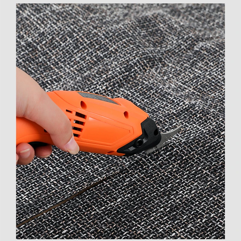 

Y4003 Electric Scissors Quick Cut Fabric/Leather/Cardboard 4000mAh Battery Removable Electric Scissors 8000RPM