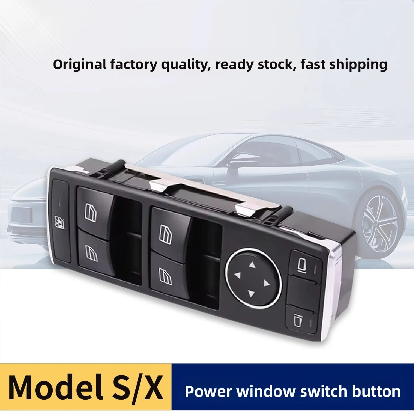 

Suitable for Tesla Model X/S glass lifter switch buttons