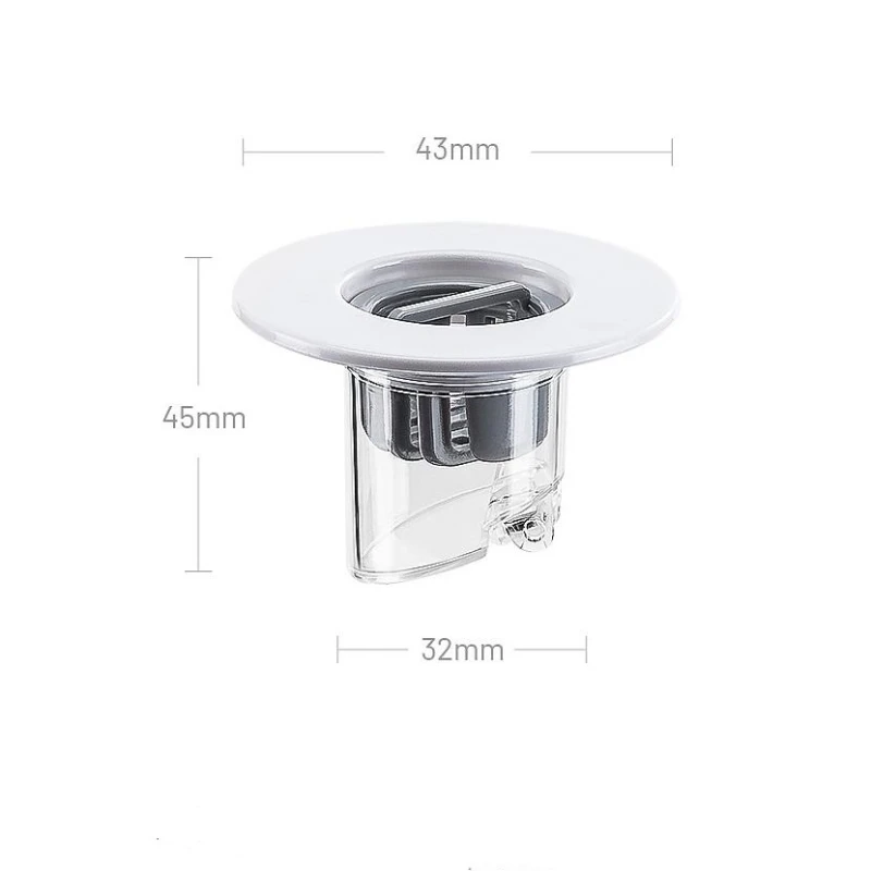 Universele Afvoerfilter Riool Anti-Geur Insectenafdichting Afvoerkern Badkamer Afvoer Deodorant Keuken Badkamer Accessorie