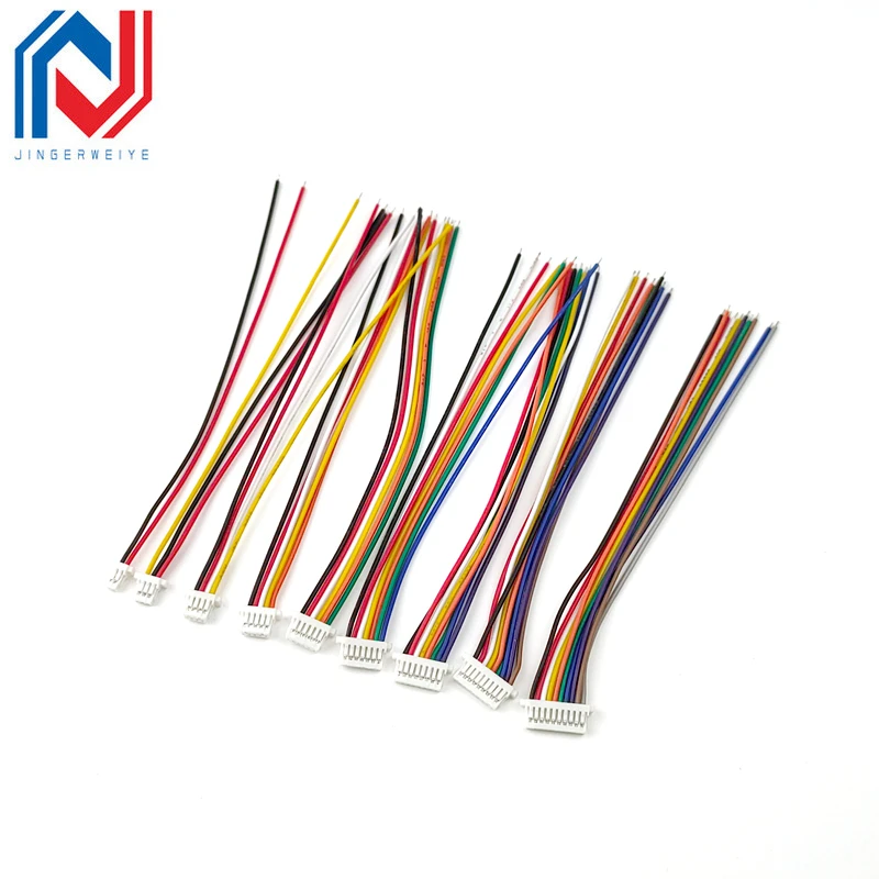 10Sets JST XH2.54 XH ZH PH 1.25mm 1.5mm 2.0mm 2.54mm Wire cable Connector 2 3 4 5 6 7 8 9 10 12 PIN male and female plug Socket