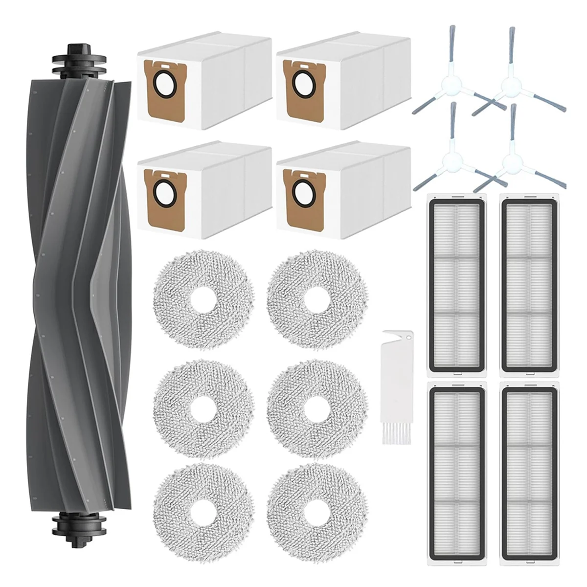 Für l10 ultra/l10s ultra roboter staubsauger hauptseite bürste hepa filter mop pads staubbeutel ersatzteile