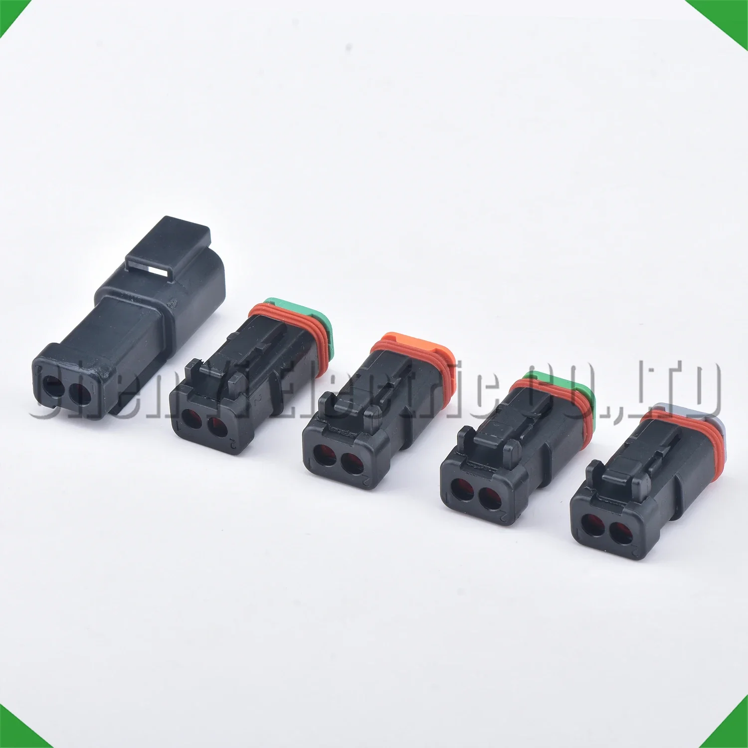 2 Pin Auto Waterproof Connector excavator headlight light Wire Harness pigtail Plug For Deutsch DT06-2S DT04-2P A B C D 4 types