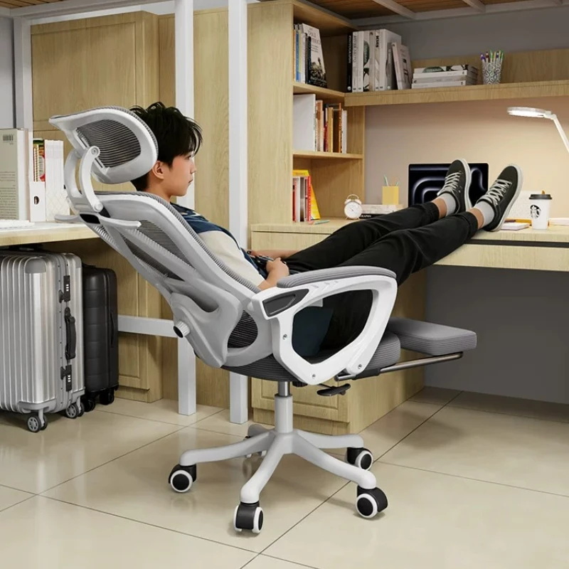Bedroom Armchair Office Chair Designer Accent Luxury Office Chair Leather High Back Rolling Silla De Oficina Office Furniture