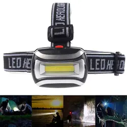 Alta qualidade Mini plástico LED farol, farol, luz principal, lâmpada lanterna, tocha para camping, caminhadas, pesca, 600LM, ZK20