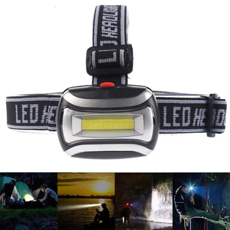 ZK20 High Quality Mini Plastic 600Lm LED Headlight Headlamp Head Light Lamp Flashlight 3aaa Torch For Camping Hiking Fishing