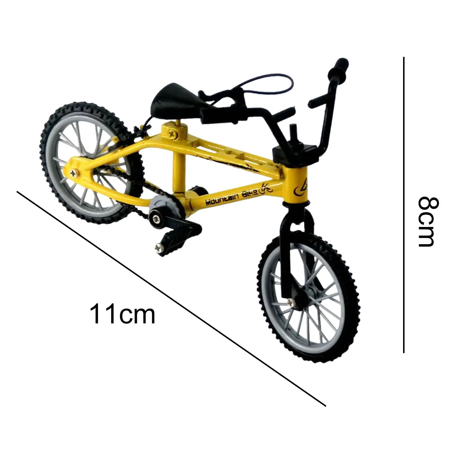 1/18 Mini modelo de brinquedos fundidos em miniatura para decoração de bolo de mesa em casa