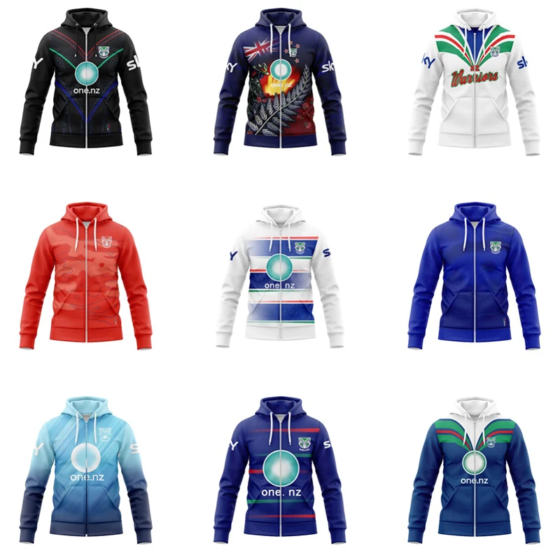 New Zealand Warriors 2024 ANZ Legion Hoodies/High quality Indigenous jerseys in various styles/Zipper hoodies/Home and away game