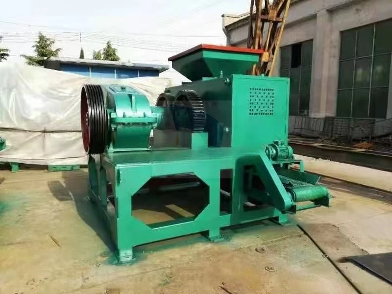 Scrap rice husks and sawdust are used to produce various spherical carbon blocks using ball compactors