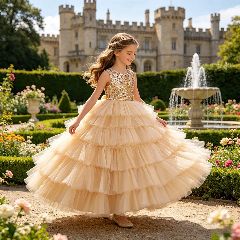 Custom Luxury Dress Women Wedding Guest Gown Flower Girl Wedding Gown Luxury Birthday Party Gown Pageant Runway Show Events