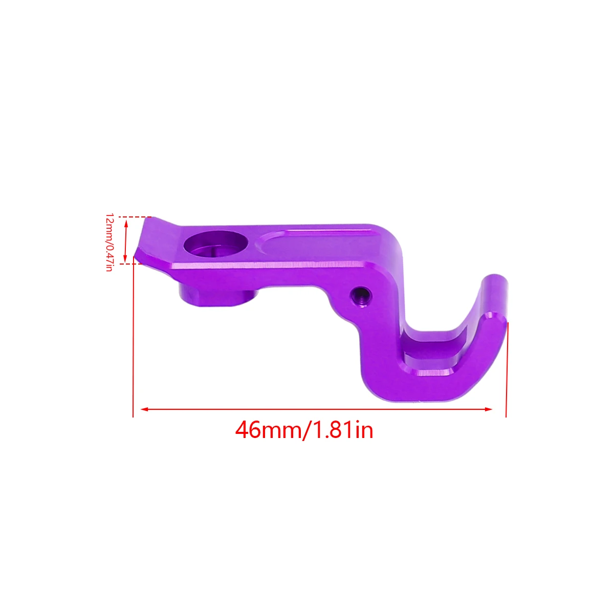 MJX Hyper Go 16208 Blokada nadwozia 16017 Metalowy hak blokujący do MJX 16208 H16H Aluminiowe części zamienne do modernizacji