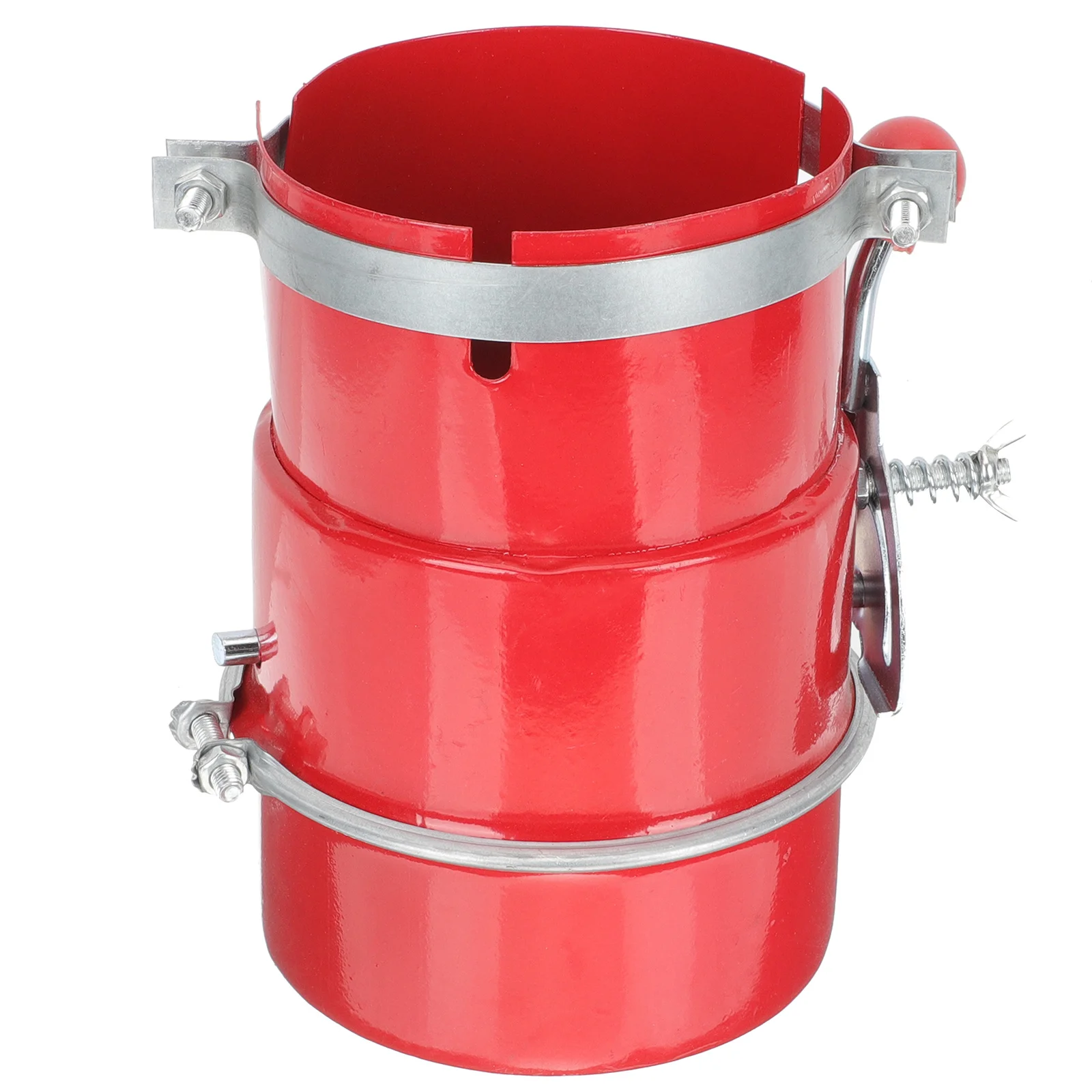 شرارة العادم 110 مم مشبك من الفولاذ الكربوني على صمام مقاوم للحريق سهل التركيب شرارة عادم السيارة للسيارة #2