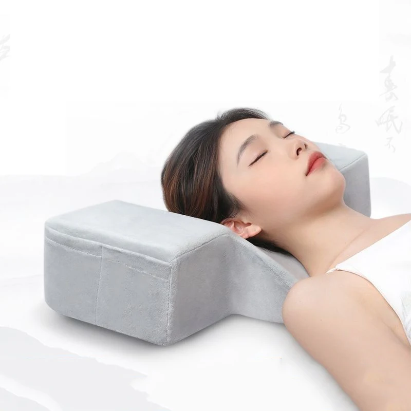 Ergonomic Lash Pillow Memory Foam Neck Support Eyelash Extension Pillow Salon Grafting Beauty Accessory U Shaped Contour Pillow