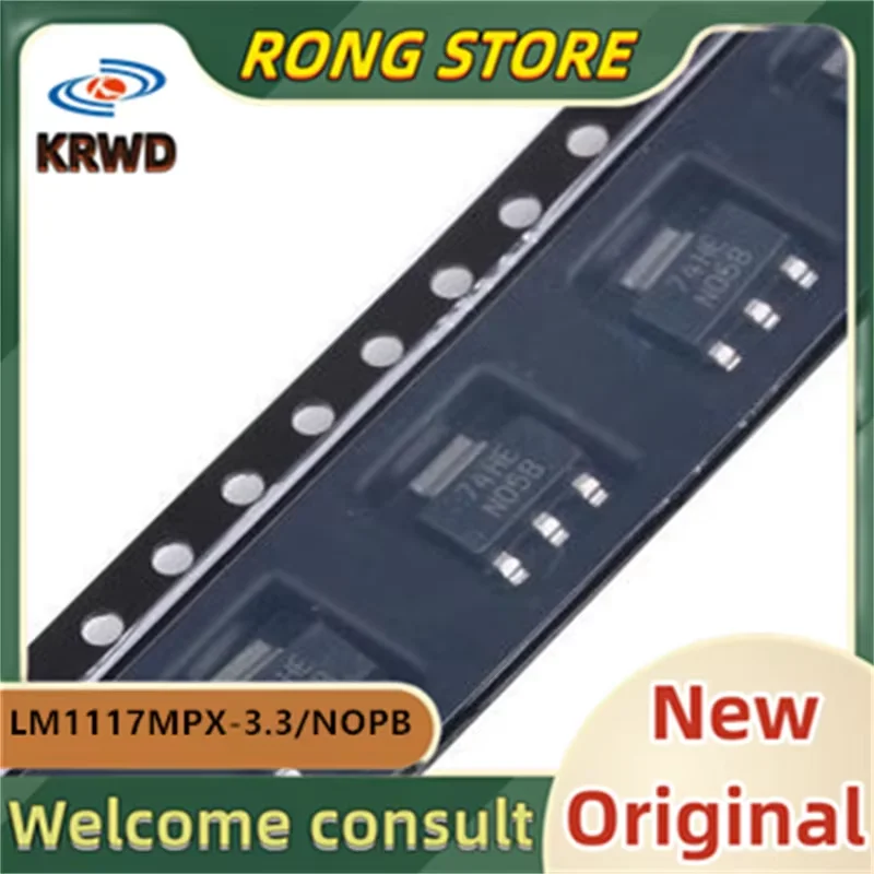 30 قطعة N05A H05 * جديدة ومبتكرة رقاقة IC LM1117MPX-3.3/NOPB LM1117MPX-3.3 LM1117 SOT-223