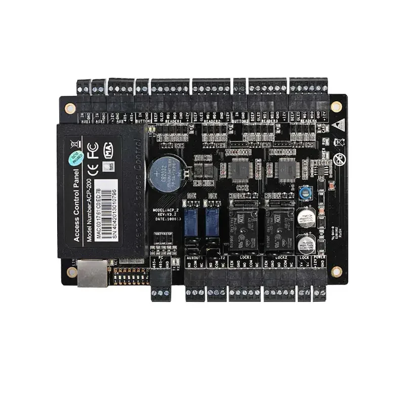 ZK C3-100 C3-200 C3-400 IP-based Door Access Control Panel  Access Controller Board System with Free Software SDK
