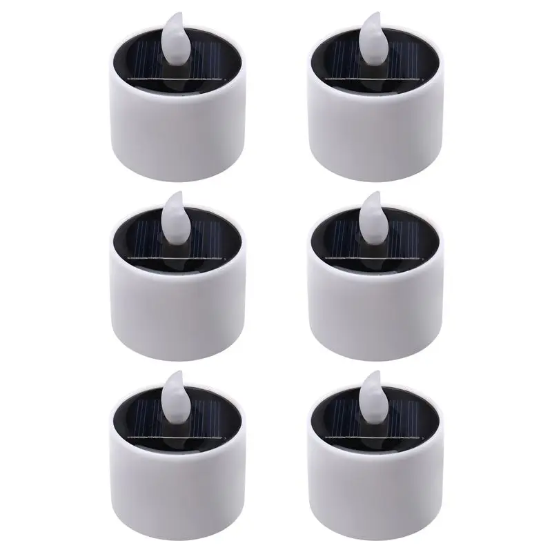 

A67P-Solar Candle Light Waterproof Flameless Outdoor Get-Together Candle Light Garden Patio Candle Decorative Light