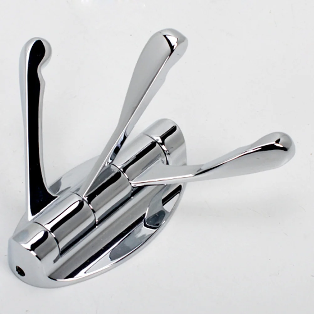

Folding Coat Hook Triple Swing Arm Clothes Hanging -mounted Swivel Towel