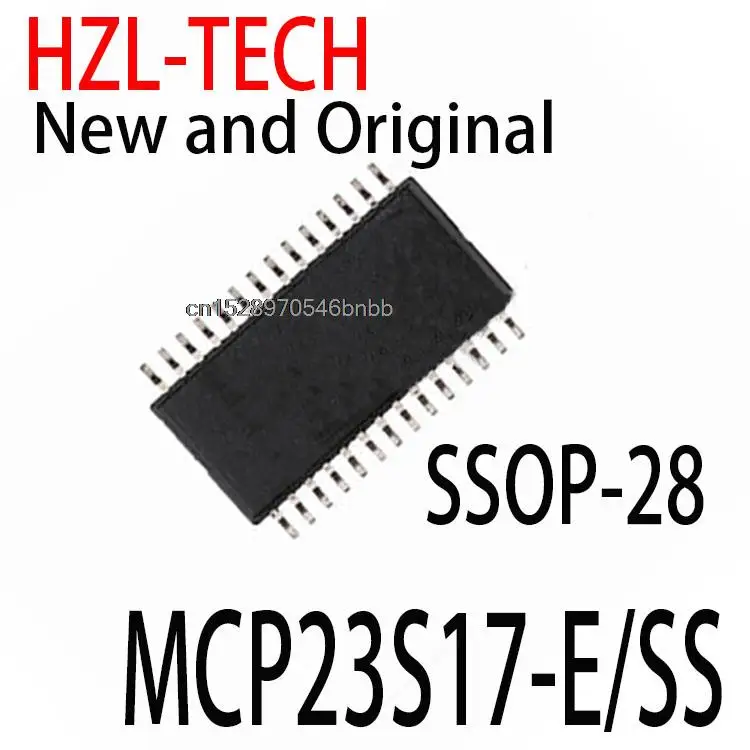 5PCS New and Original  SSOP-28 MCP23S17ESS MCP23S17-E MCP23S17 SSOP28 MCP23S17-E/SS