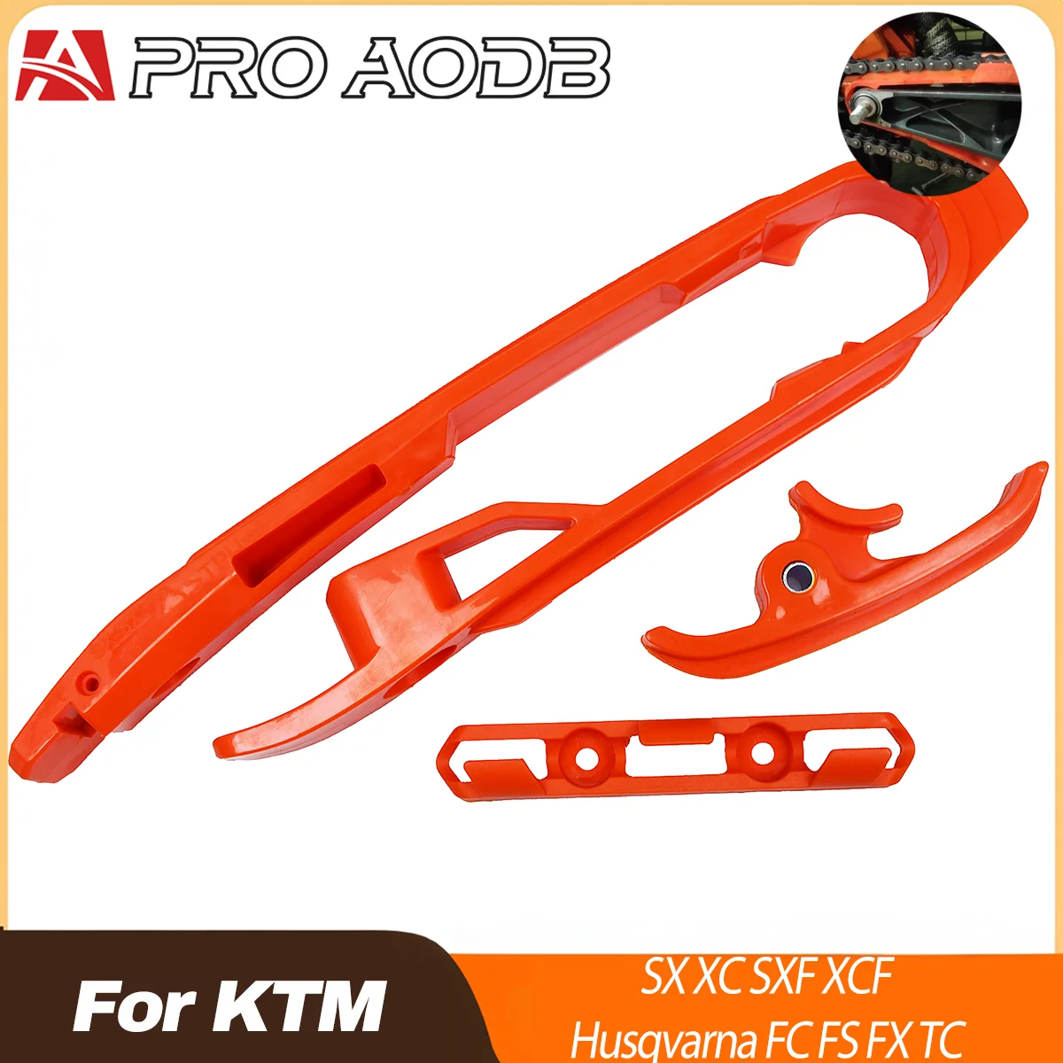 Dirt Bike Swing Arm Chain Slider Guide Protector For KTM SX SXF XC XCF Husqvarna FC FE FS FX TC TE TX Motocross Accessories