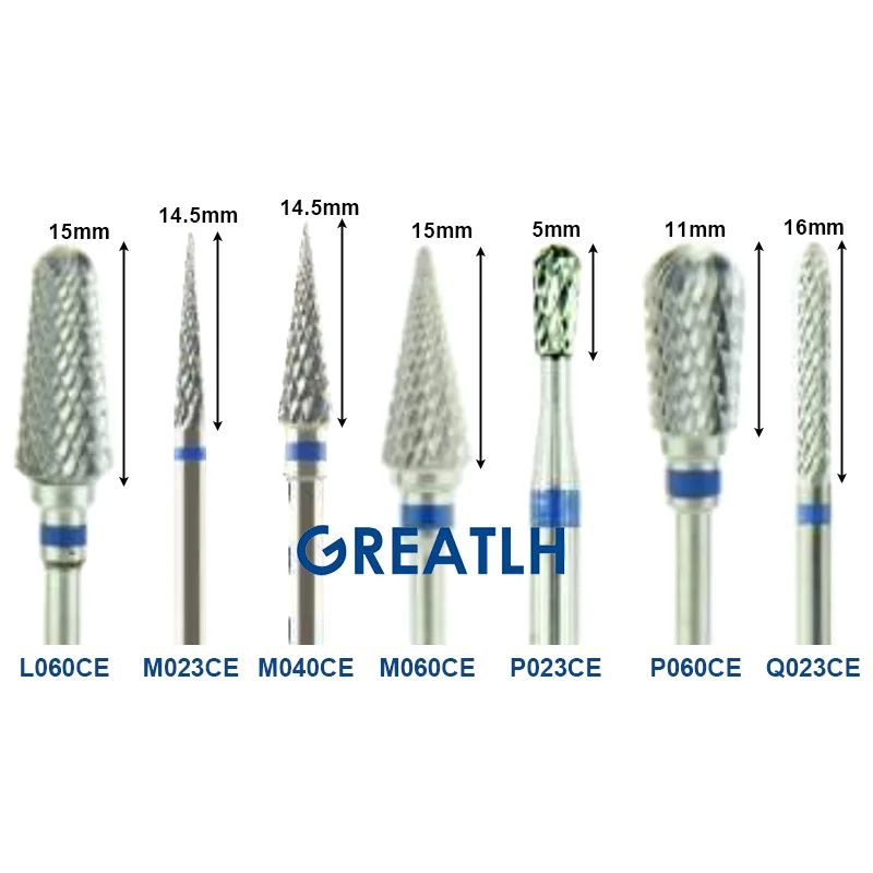 Tungsten Steel Carbide Drills Carbide Cutter Grinding Head Dentist Burs Dental Lab Instrument