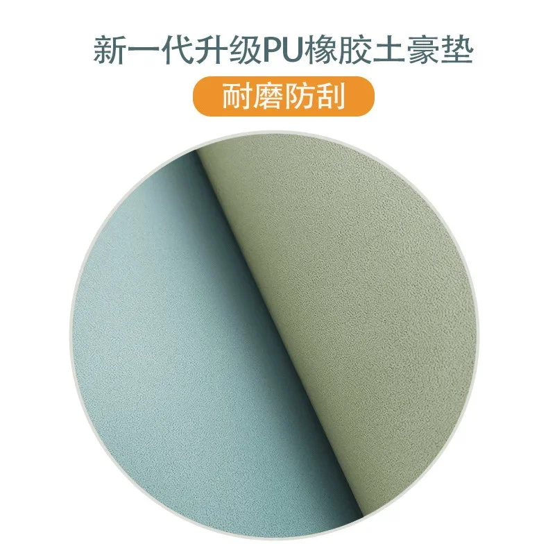 Matte Pu Rubber Yoga Mat Professional Non-slip High-solidification Pu Local Tyrant Yoga Mat Thickened and Wear-resistant