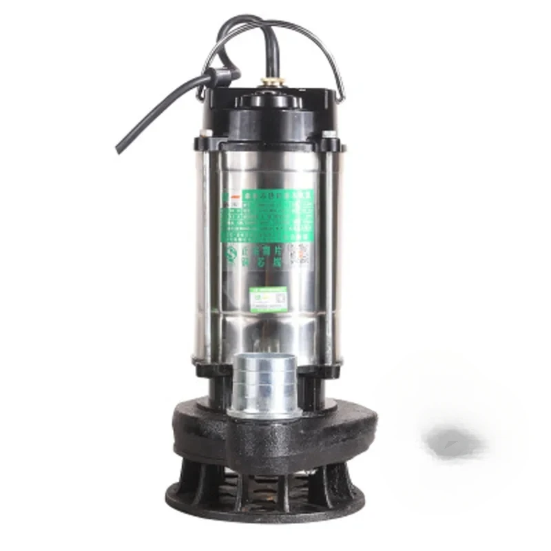 Погружной насос из нержавеющей стали, 220 В, сельскохозяйственные насосы, садовые инструменты, подводная сточная вода, самовсасывающий насос, дренажное управление