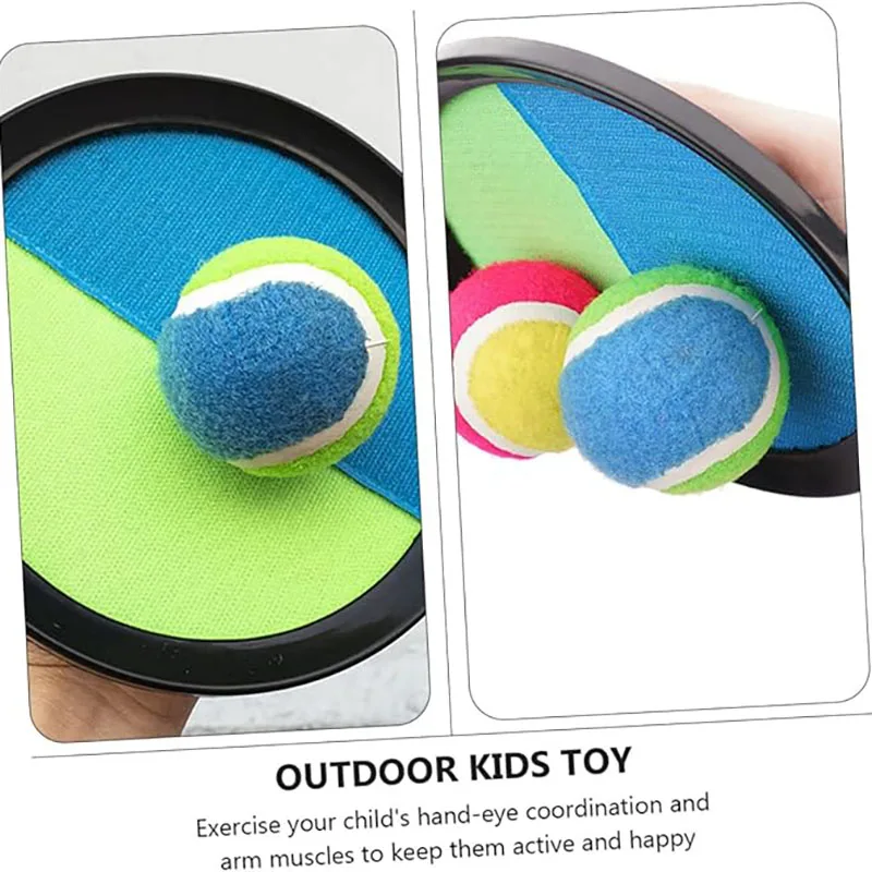 1 مجموعة أطفال مصاصة لزجة الكرة لعبة الرياضة في الهواء الطلق الصيد الكرة لعبة مجموعة رمي والقبض الوالدين والطفل اللعب التفاعلية في الهواء الطلق