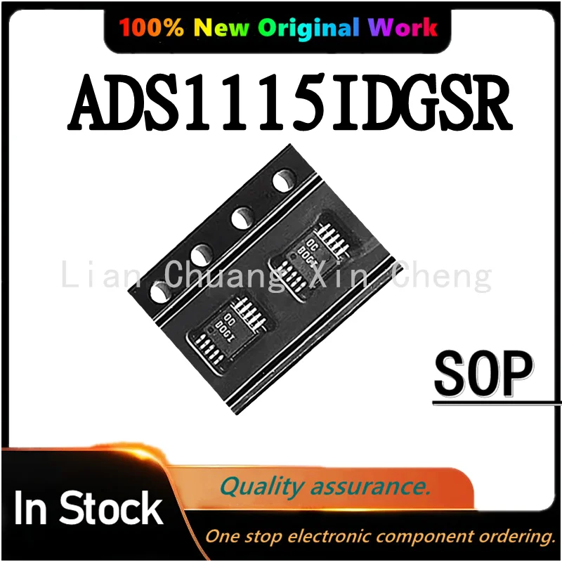 (5pcs)100% New ADS1115IDGSR ADS1115IDGS ADS1115 MSOP-10 Chipset
