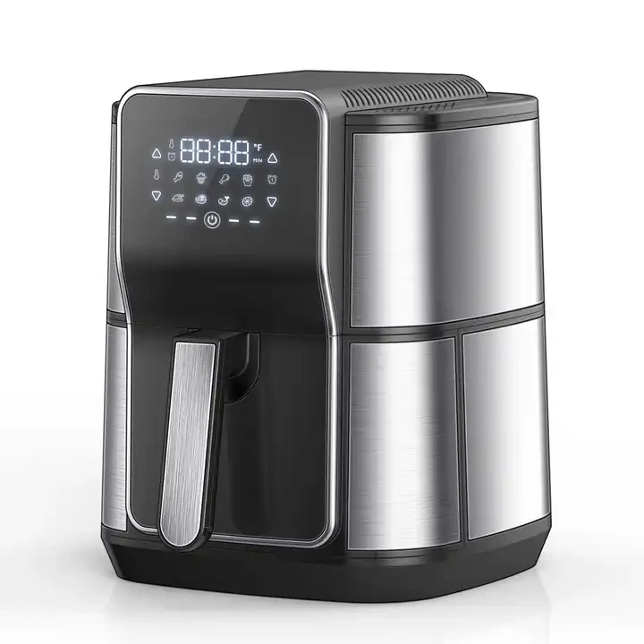 

2026 New Model Multi-functionalNew Style Professional Household Multi-functional Air Fryers Oil Free Electric Air Fryer Digital