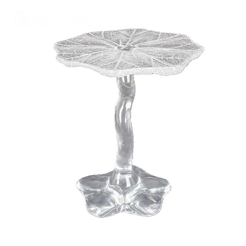 

Прозрачные кристаллы из смолы, имитирующие края листьев лотоса, несколько акриловых уголков, несколько маленьких украшений для журнального столика, новый китайский декор для гостиной.