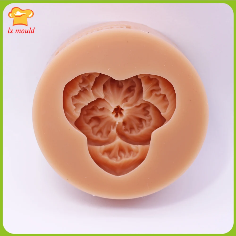 3D Daffodil Flower Silicone Mold Chocolate Candy Fondant Decorating Flower Topper Mould DIY Soap Candle Tool