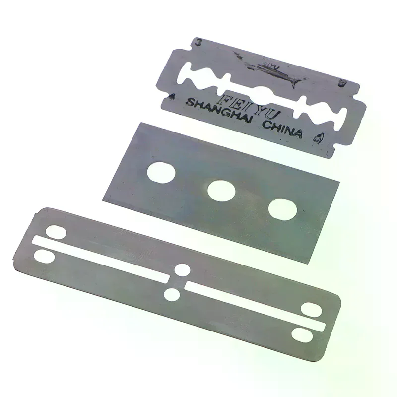Aquarium Algae Remover Scraper Blade Metal Replacement Blades, Algae Removal Fish Tank Aquatic Water Plant Grass Cleaning Tools
