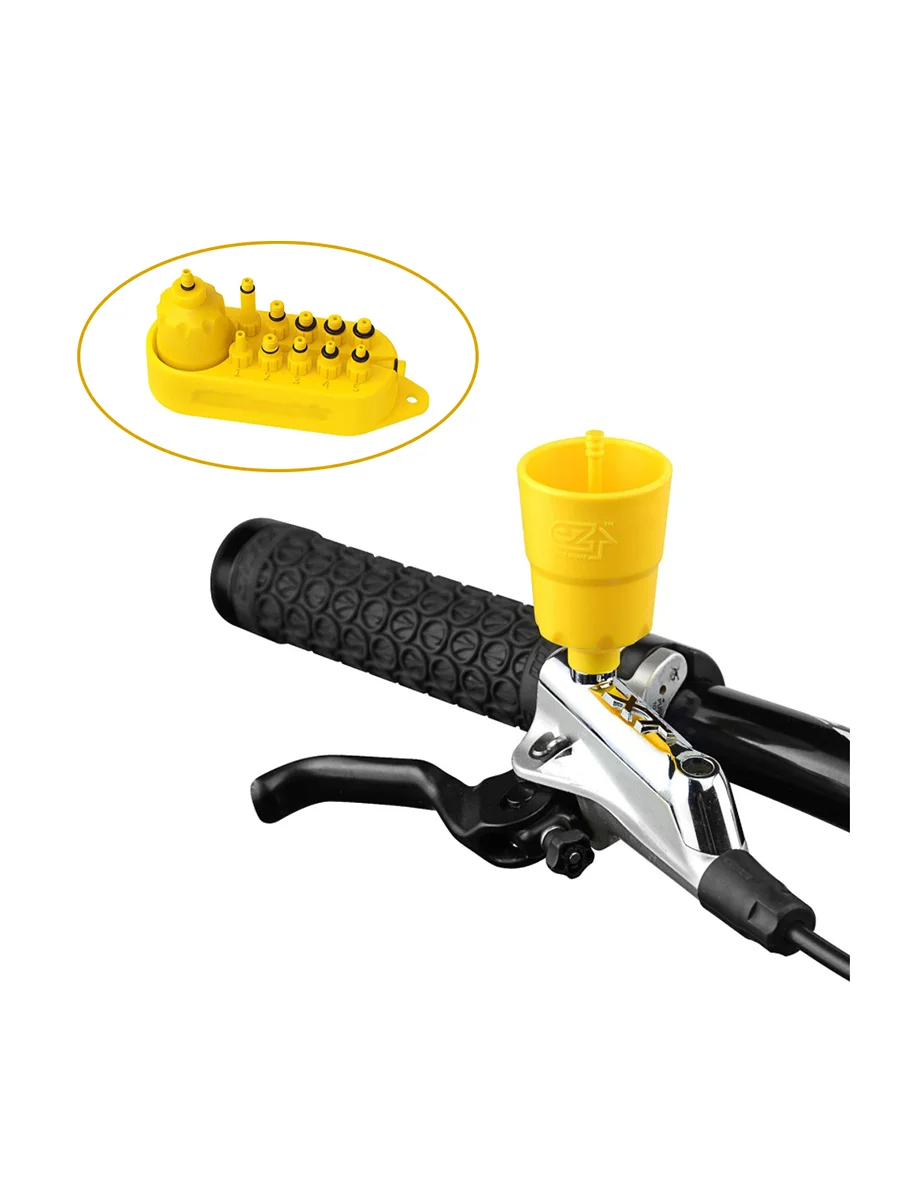 AliExpress 〔ZYAF〕10 in 1 Bicycle Hydraulic Bleed Adapters Set Plastic Oil Funnel  Accessories