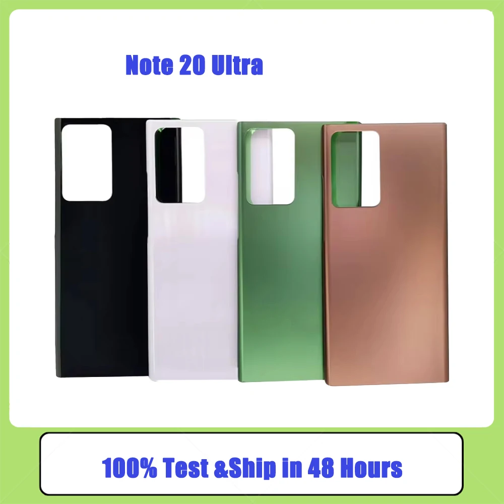 

Note20 Ultra Glass Panel Cover Replacement For Samsung Galaxy Note 20 Ultra SM-N986B N986U Battery Back Housing Rear Door Case