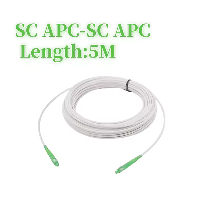 Fiber Optic Wire APC SC to SC APC Optical Single-mode 1-core G657A1 Indoor Extension Cable 3M/5M/10M/15M/20M Fiber Optic cable - Image 10