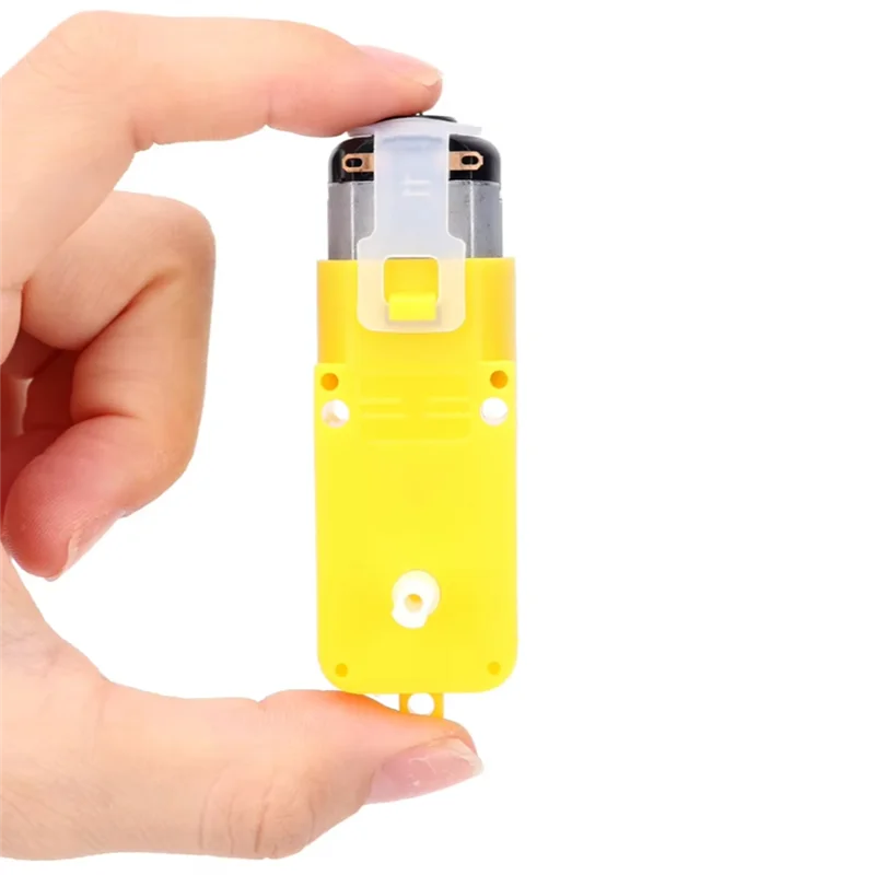 B24B 10Pcs TT Motor Module For DIY Smart Car Robot DC 3-12V Dual Shaft Geared Motor Gearmotor For Robotics And Smart Vehicles