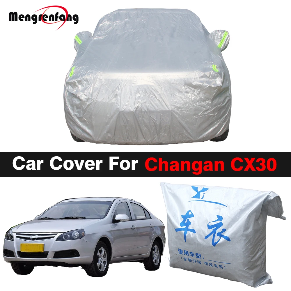 

Outdoor Car Cover Auto Indoor Anti-UV Sun Shade Rain Snow Wind Prevent Cover Dustproof For Changan CX30 Sedan Hatchback