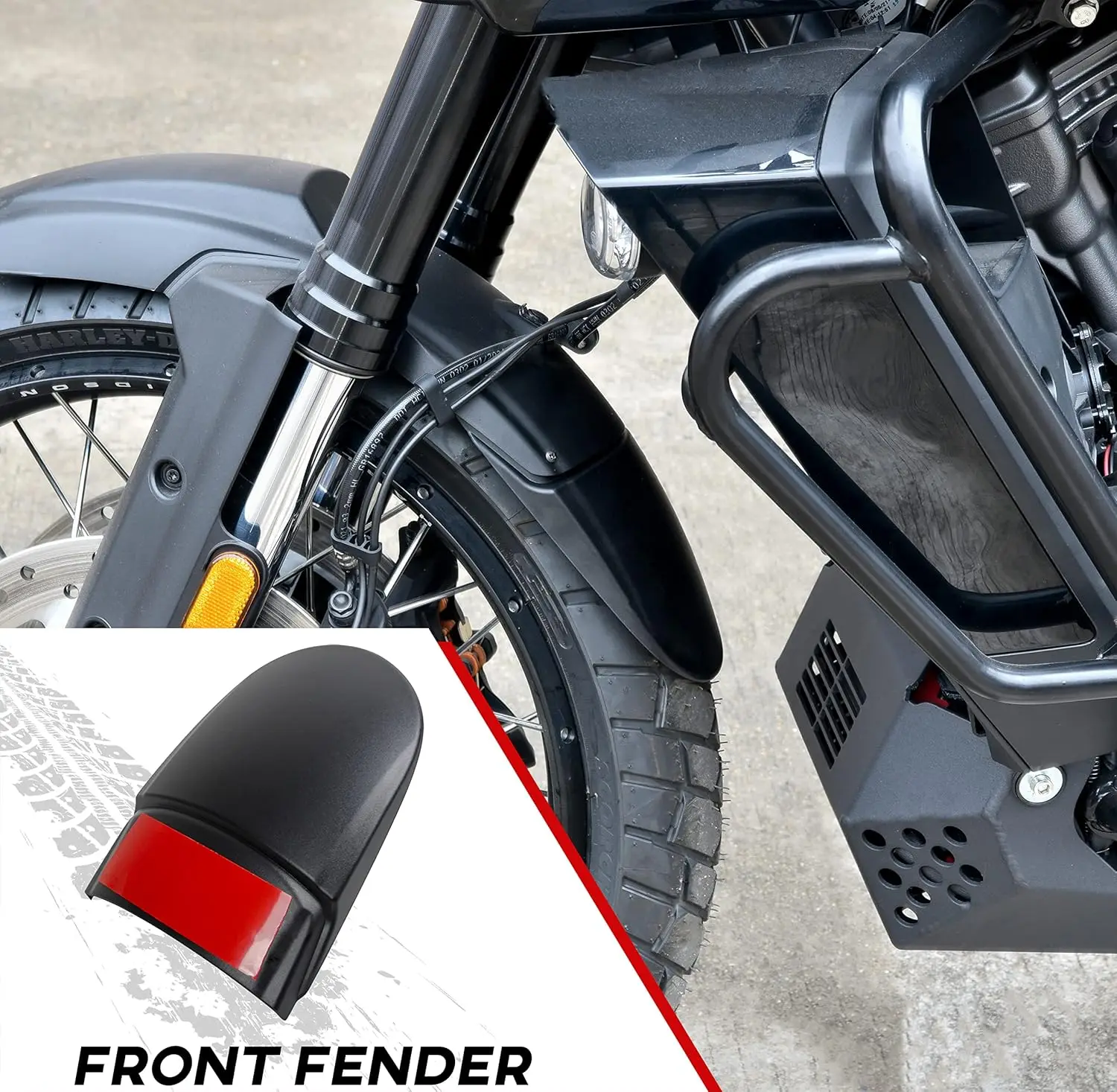 Front & Rear Mudguard Extender Kit for Pan America 1250 2021-2024