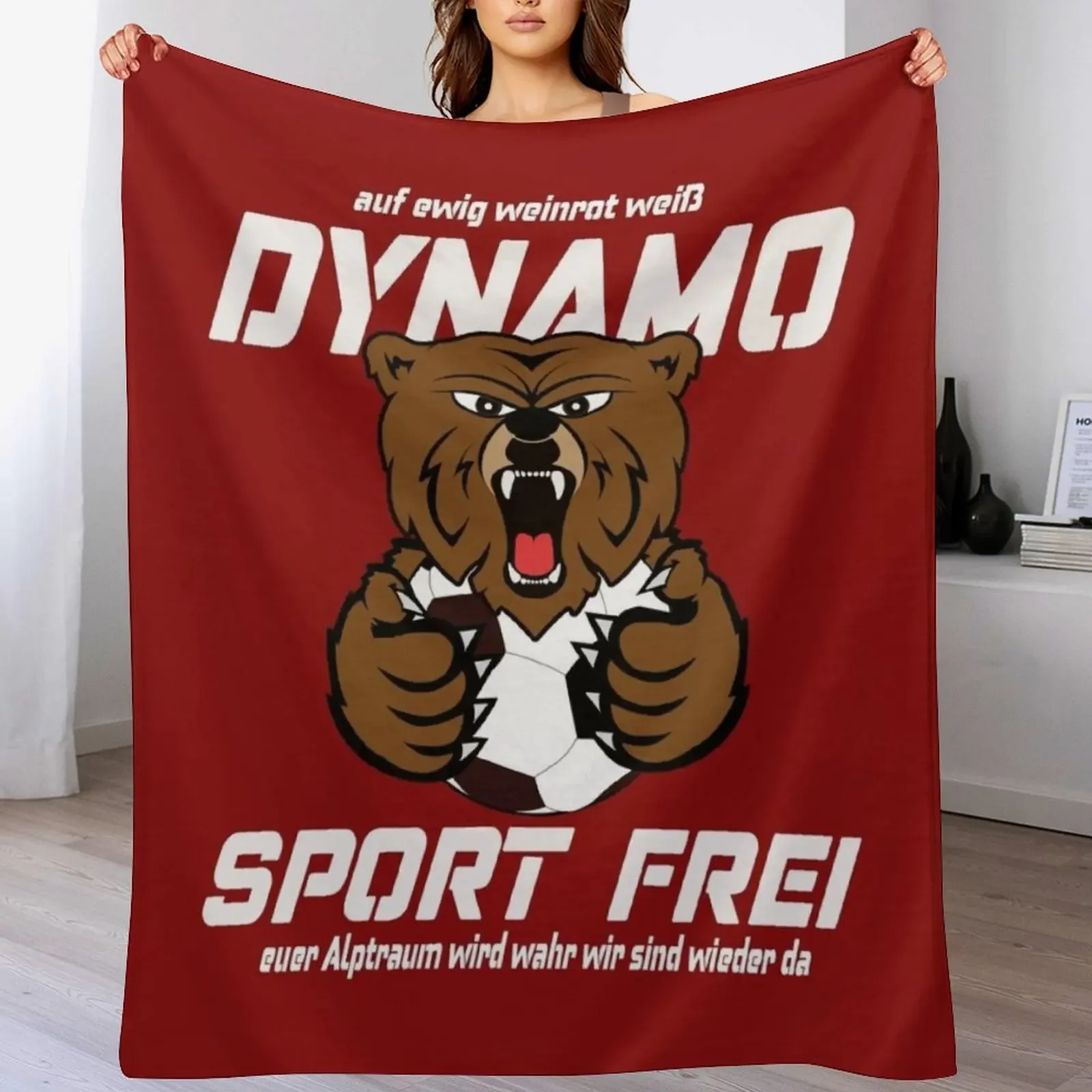 Your nightmare will be Throw Blanket Soft Breathable Blanket for Night Sleeping