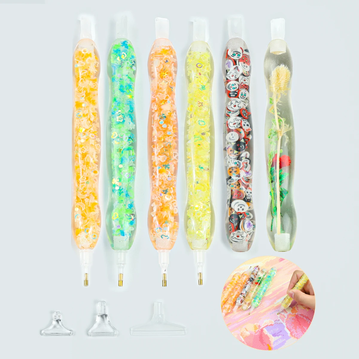 ForeverYoung Mystery Diamond Painting Pen Blind Box – 1 PC Random Resin Pen, Tools for 5D Diamond Art