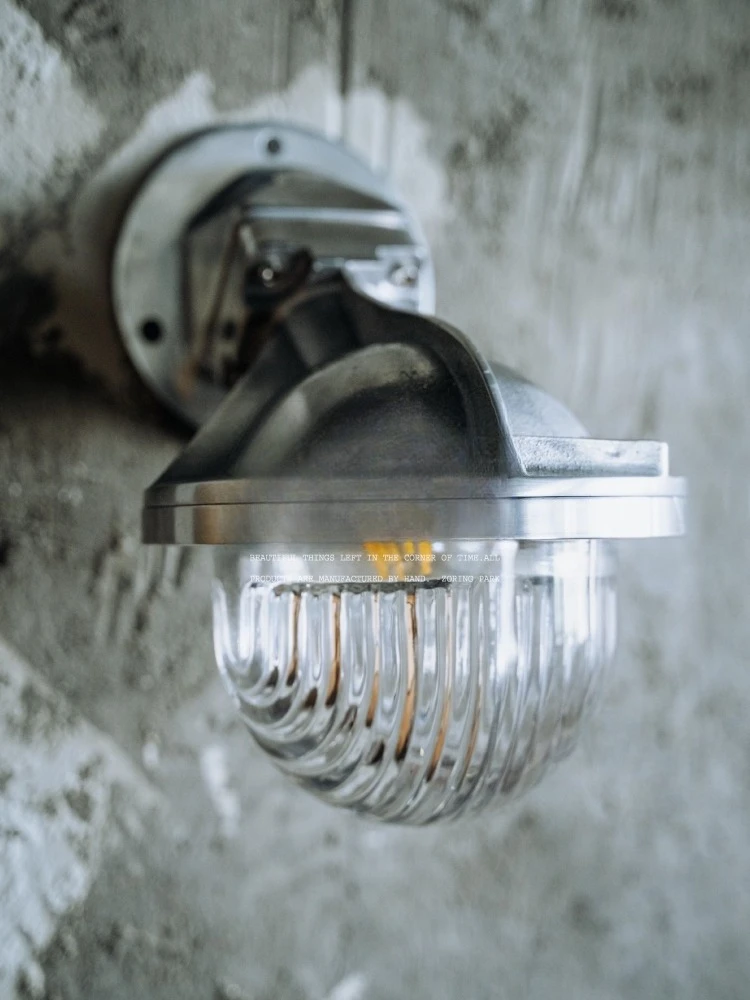 cast aluminum wall lamp industrial style mirror front light dining room bedroom light