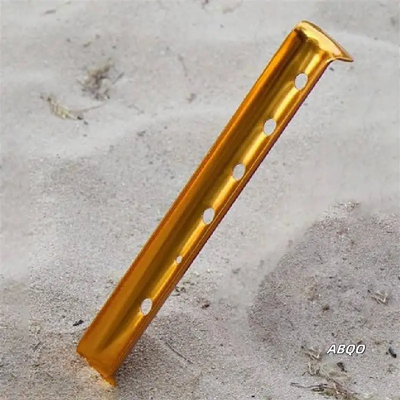 

30Pcs Snow And Sand Tent Stakes Pegs Aluminum Alloy U-Shaped Pegs Tent Nails Lightweight For Camping Hiking Backpacking