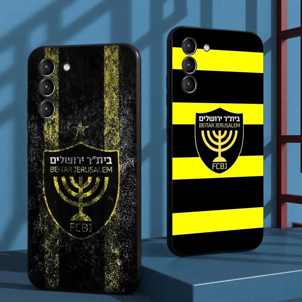 Contest cool B-Beitars Jerusalem Phone Case For Samsung Galaxy S26 S25 S24 S23 S22 S21 Plus Ultra Note20 Soft Black