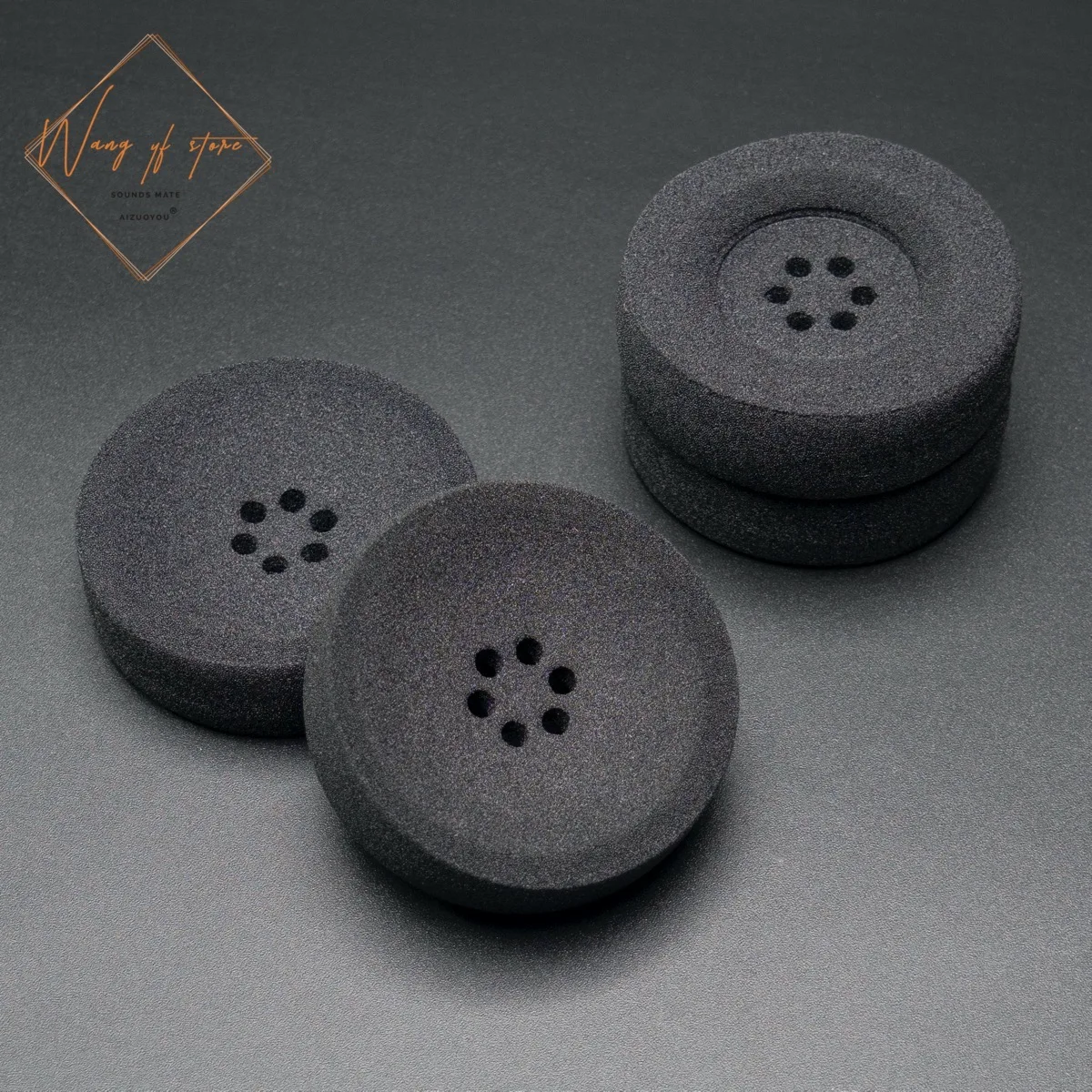 Premium Earpads Sponge Foam Ear Cushion For Plantronics SupraPlus W710 W720 WO300 WO350 71781-01 Wireless Headset Headphone