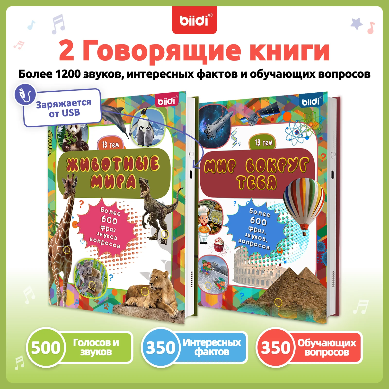 

biidi Learning Game For Kids Montessori Learning Book For Children Inteligence Educational Russian Electronic Book Picture Books